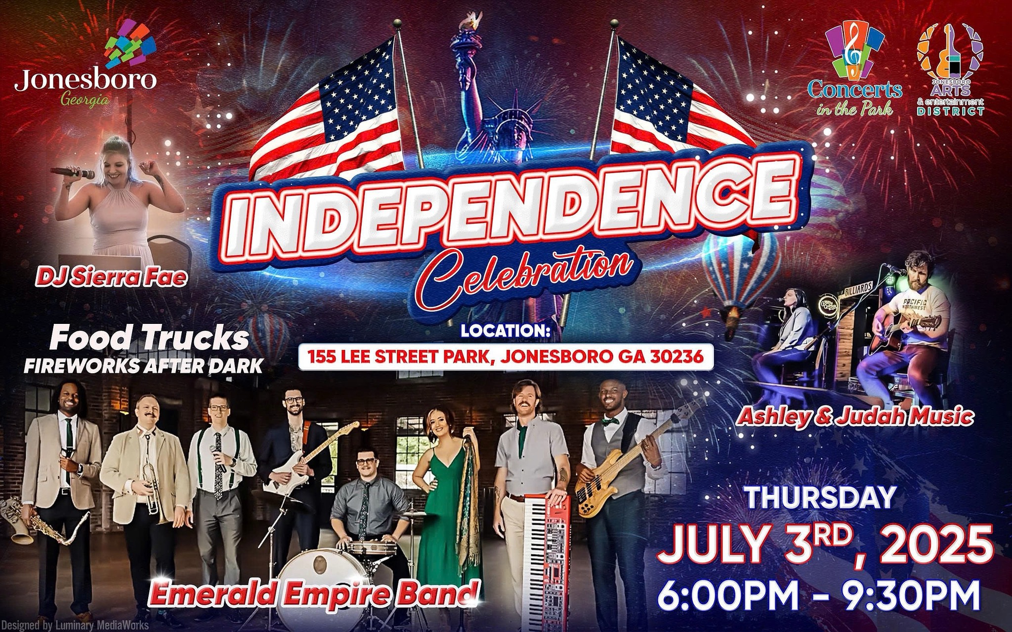 🎆Join Us for Jonesboro’s Independence Celebration!🎆